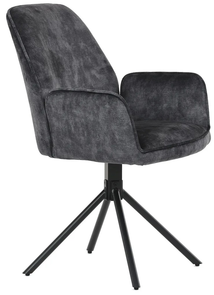 Set de scaune de sufragerie HC-511 BK4, 2 buc.