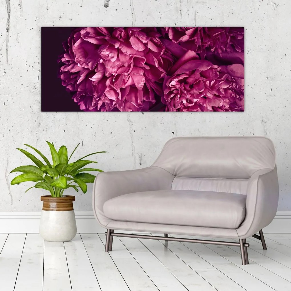 Tablou - Floarea bujorului (120x50 cm)