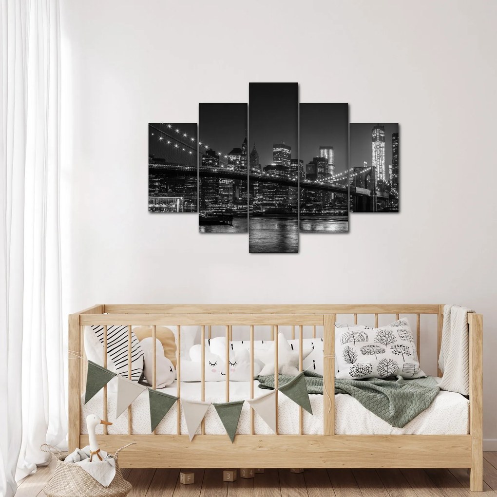 Tablou cu podul Brooklin în New York (150x105 cm)