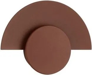 Aplica perete exterior lumina indirecta IP54 LED 2700K Gloo corten