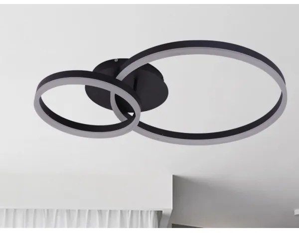 Plafonieră LED dimabilă 55W/230V 3000-6500K + telecomandă