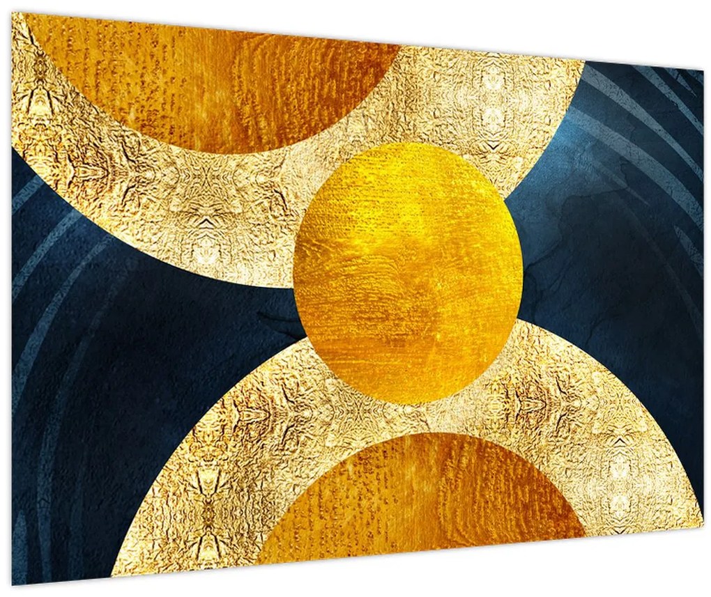 Tablou - Cercuri (90x60 cm)