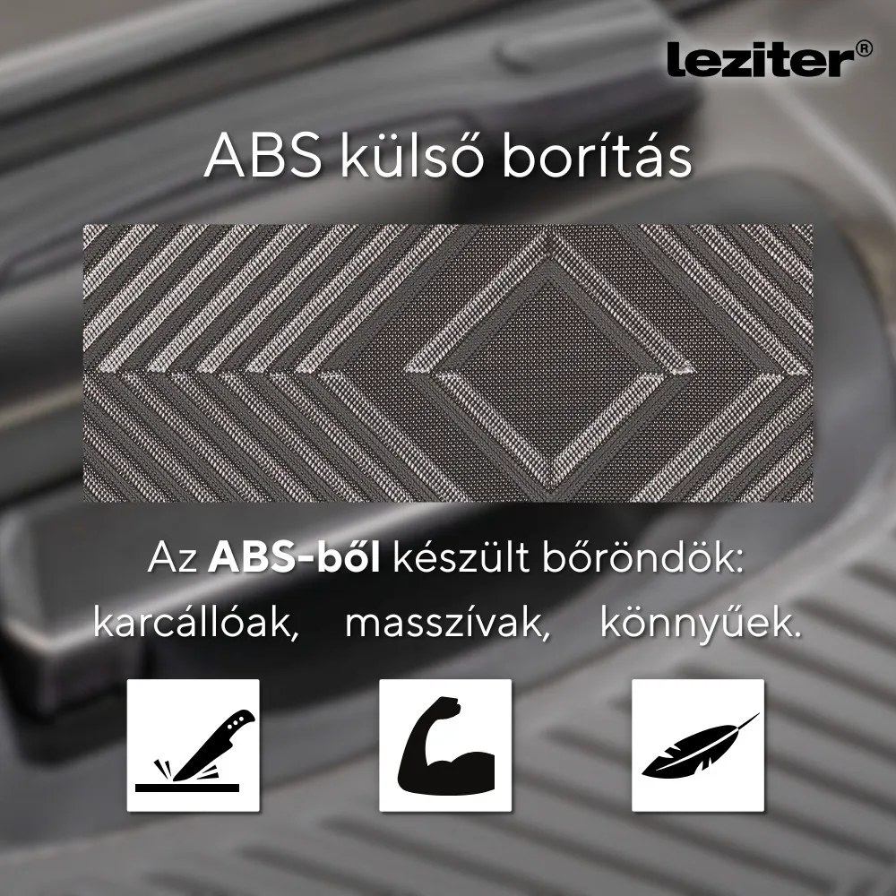 TraveLux Pro II bőrönd szett szürke
