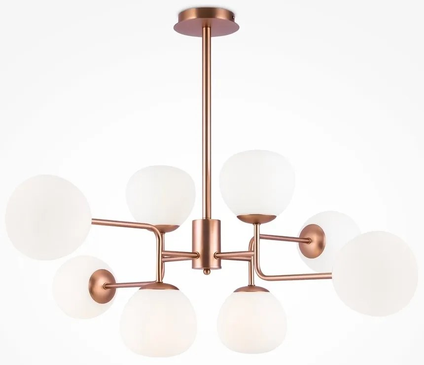 Candelabru design deosebit cu 8 surse de lumina Erich MYMOD221-PL-08-G