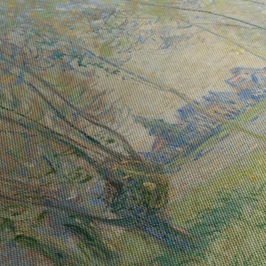 Tablou - Claude Monet, Woman Seated under the Willows, reproducere (120x50 cm)