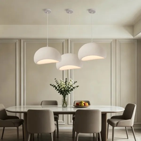 BRILAGI - Lustră suspendată pe cablu WABI SABI 1xE27/60W/230V Ø 40 cm albă