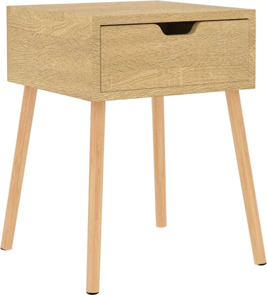 vidaXL Noptieră, stejar sonoma, 40x40x56 cm, lemn prelucrat