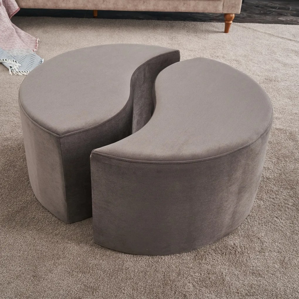 Taburet Alis Pouf Mink