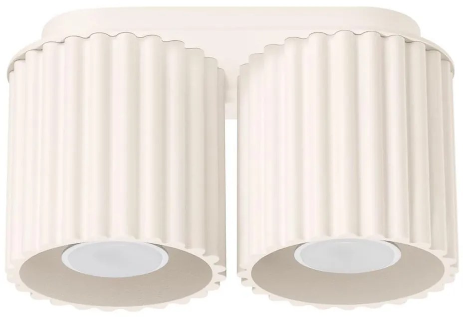 Sollux SL.1790 - Spot AURA 2xGU10/10W/230V crem