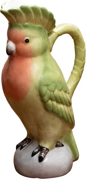 Carafa din ceramica, model papagal, Parrot