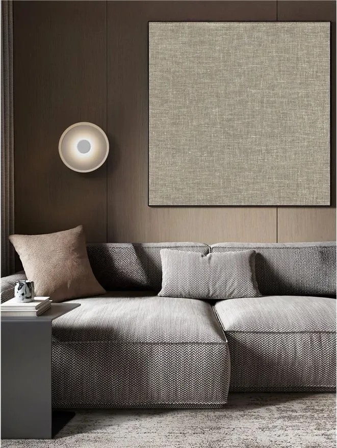 Plafoniera LED stil modern DORELL alba