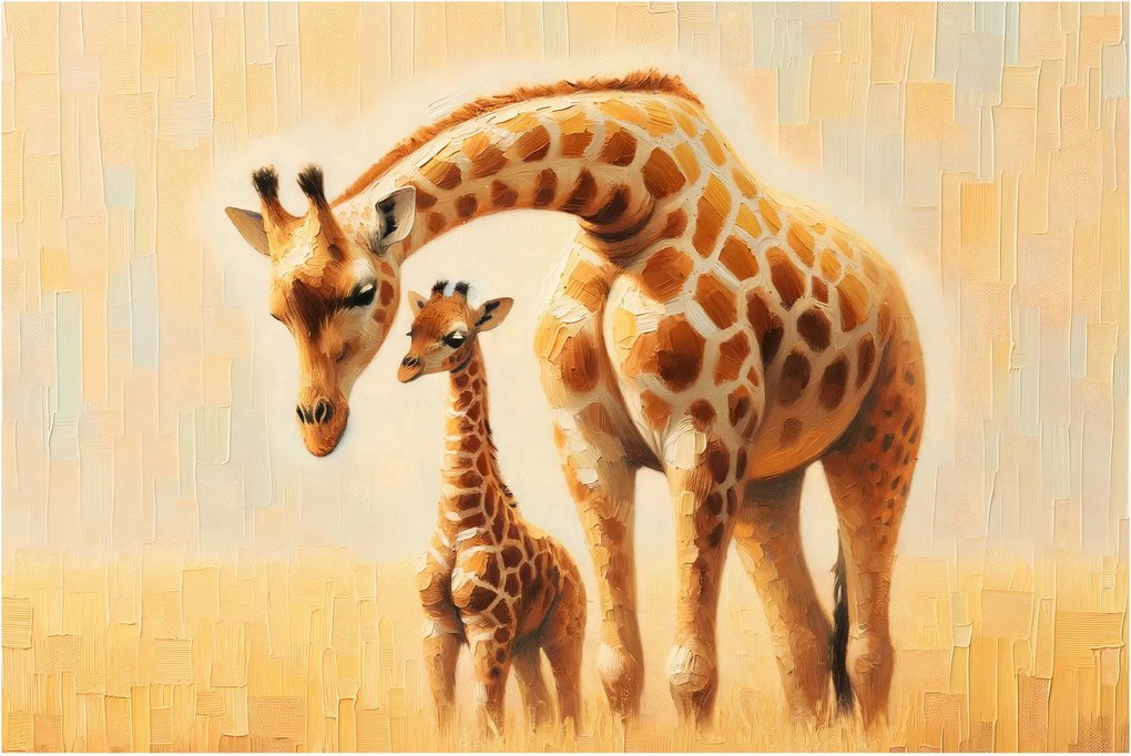 Tablou - Girafe (90x60 cm)