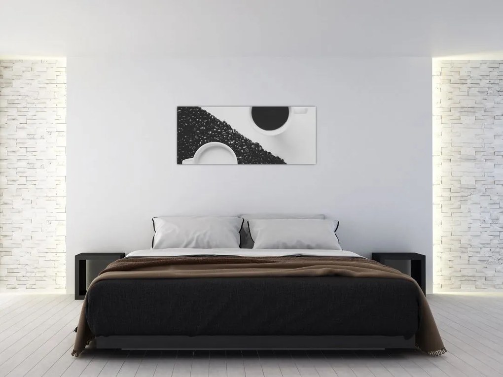 Tablou cu cafea (120x50 cm)