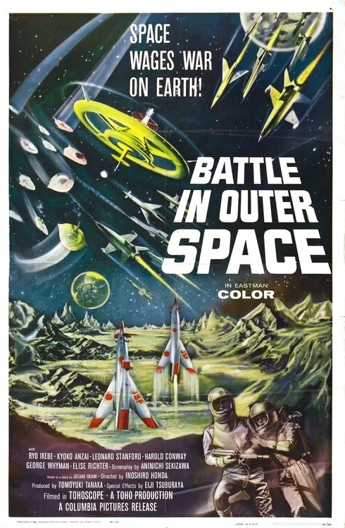 Ilustrație Battle In Outer Space