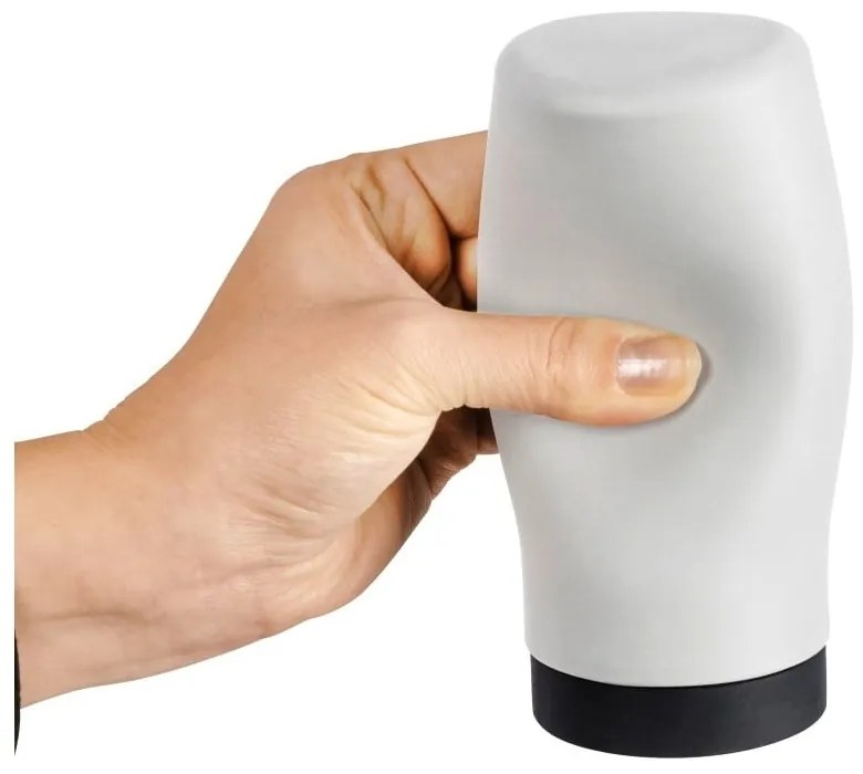 Dozator pentru detergenți Wenko Squeeze, 250 ml, alb