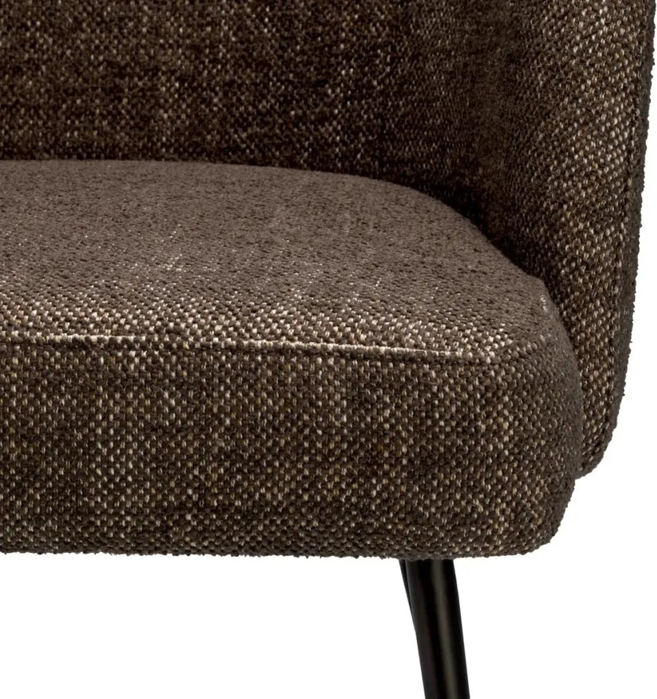 Scaun elegant design LUX Aiden, Renato brown