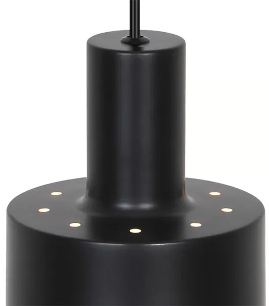 Nordlux - Lampă suspendată MATIS 1xE27/40W/230V neagră