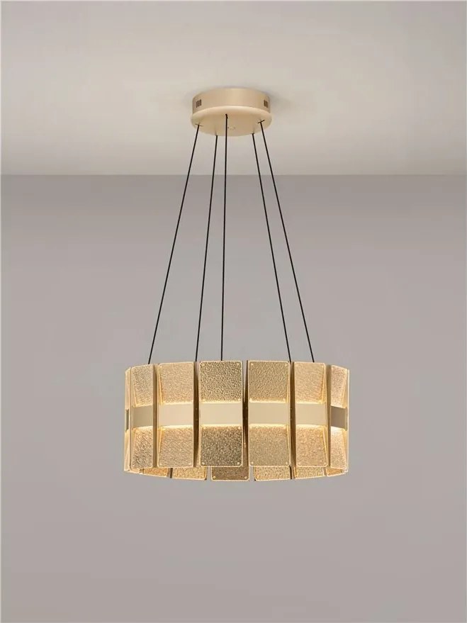 Lustra moderna suspendata LED MONTEZ