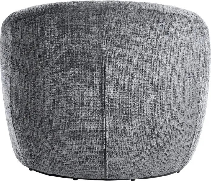 Fotoliu pivotant modern ALPINE tesatura structurata gri