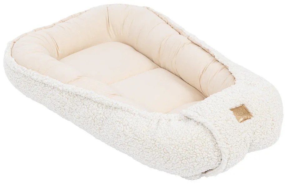Cuib pentru bebeluș bej 55x83 cm – Meowbaby