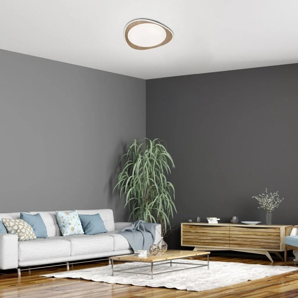 Plafoniera LED design modern Tamino alb