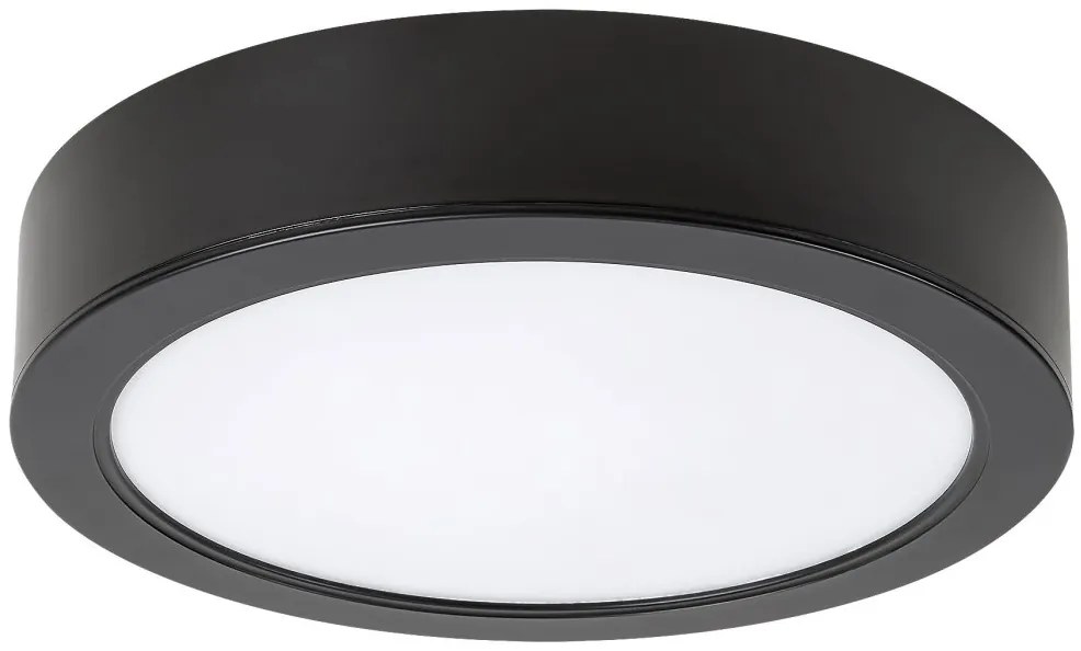 Plafoniera LED design modern Shaun negru 17cm