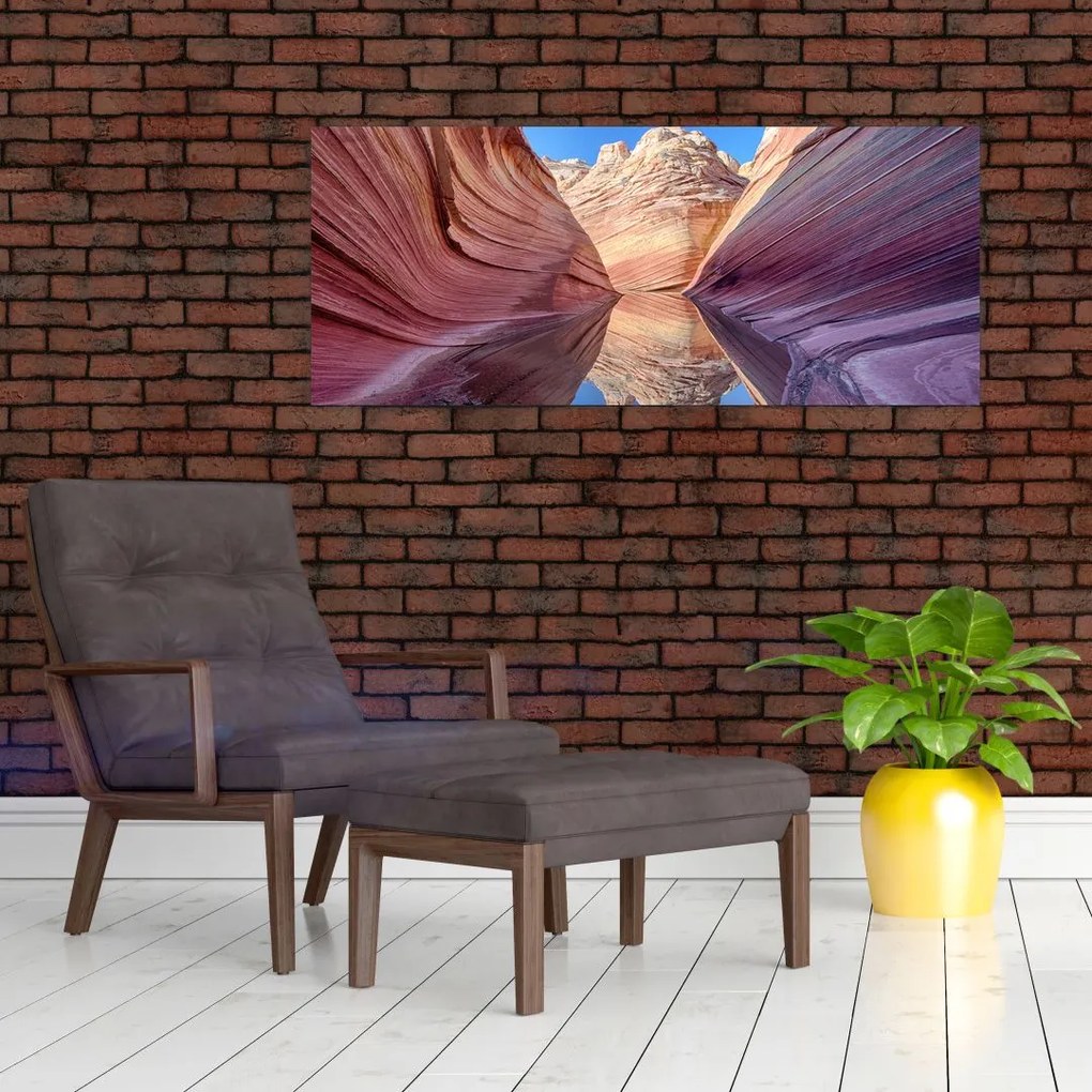 Tablou - valurile de Arizona (120x50 cm)