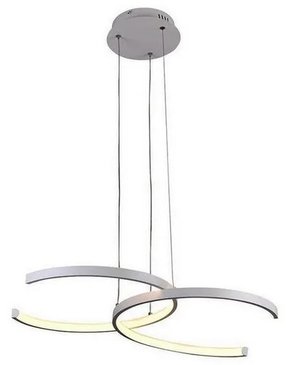 Lustră LED dimabilă pe cablu LED/50W/230V 3000-6500K + telecomandă