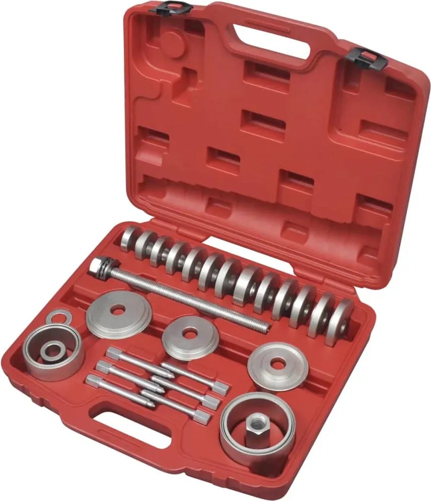 vidaXL Set de instrumente pentru demontarea și instalare rulmenți roți