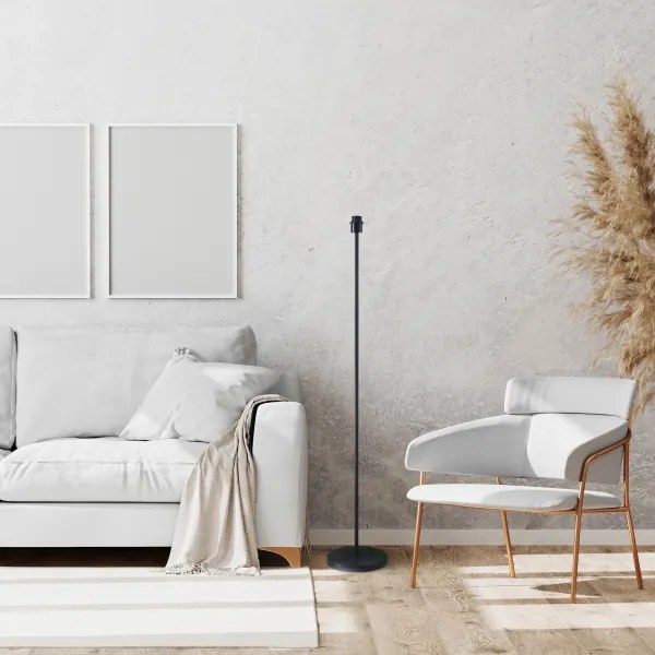 Picior de lampă SCARLET 1xE27/20W/230V, 140 cm, negru