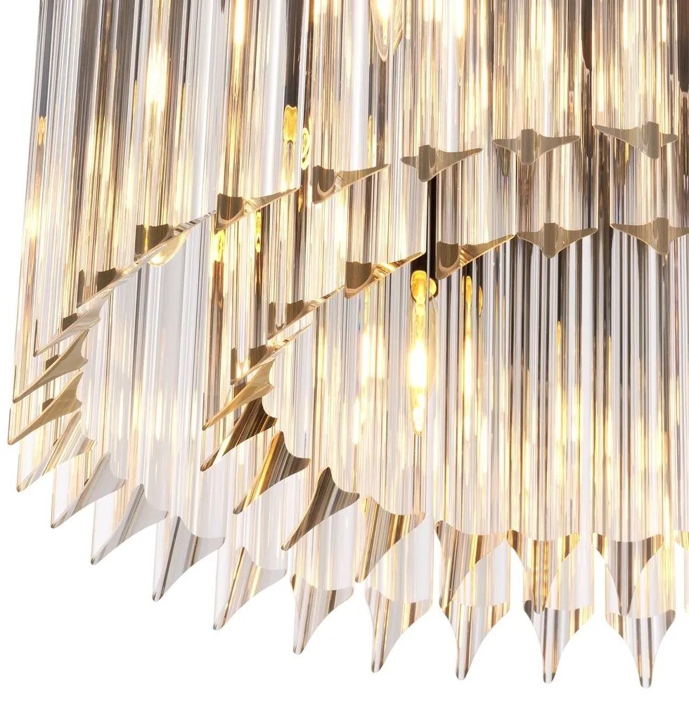 Lustra dimabila design elegant LUX Evina, bronz 115553 HZ