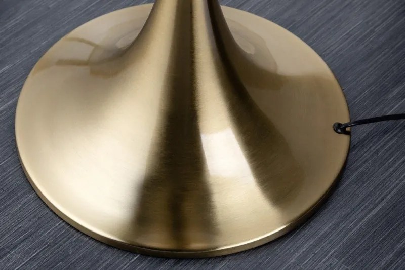 Lampadar, Lampa de podea design deosebit Lucie 160cm, negru-auriu