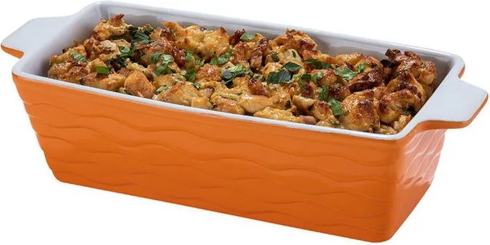 decoDoma Formă de copt dreptunghiulară CULINARIA Orange 33 x 21 cm