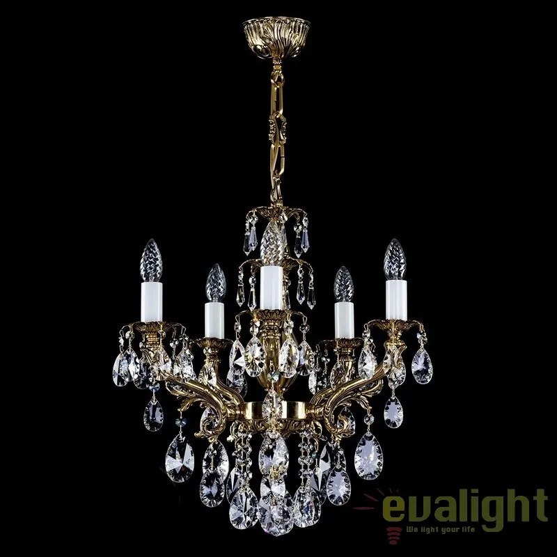 Candelabru 5 brate Cristal Bohemia Exclusive ETELA V. CE