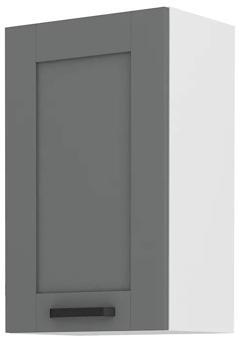 Dulap superior de bucătărie Lucid 45 G 72 1F (dustgrey + alb). 1045544