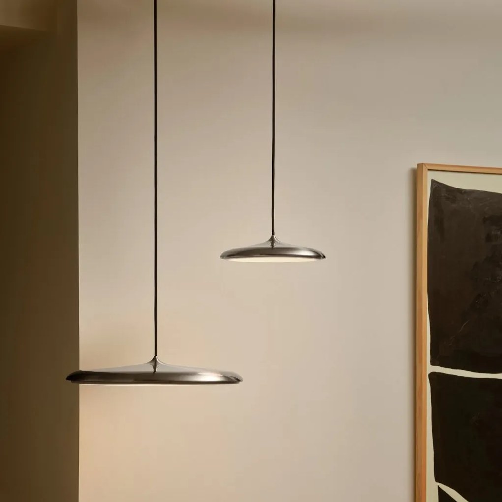 Lustra, Pendul LED, Design Nordic Minimalist, Artist 40cm, Stainless steel