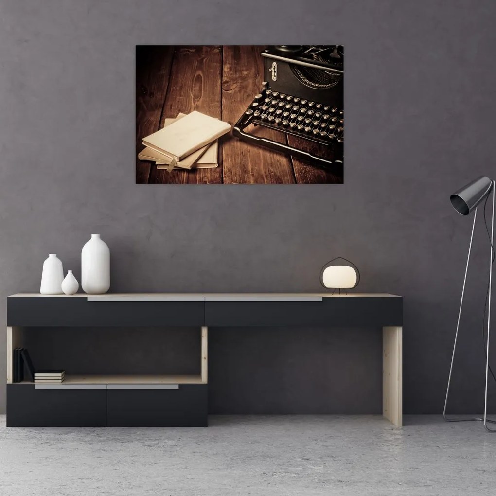 Tablou - Mașina de scris (90x60 cm)