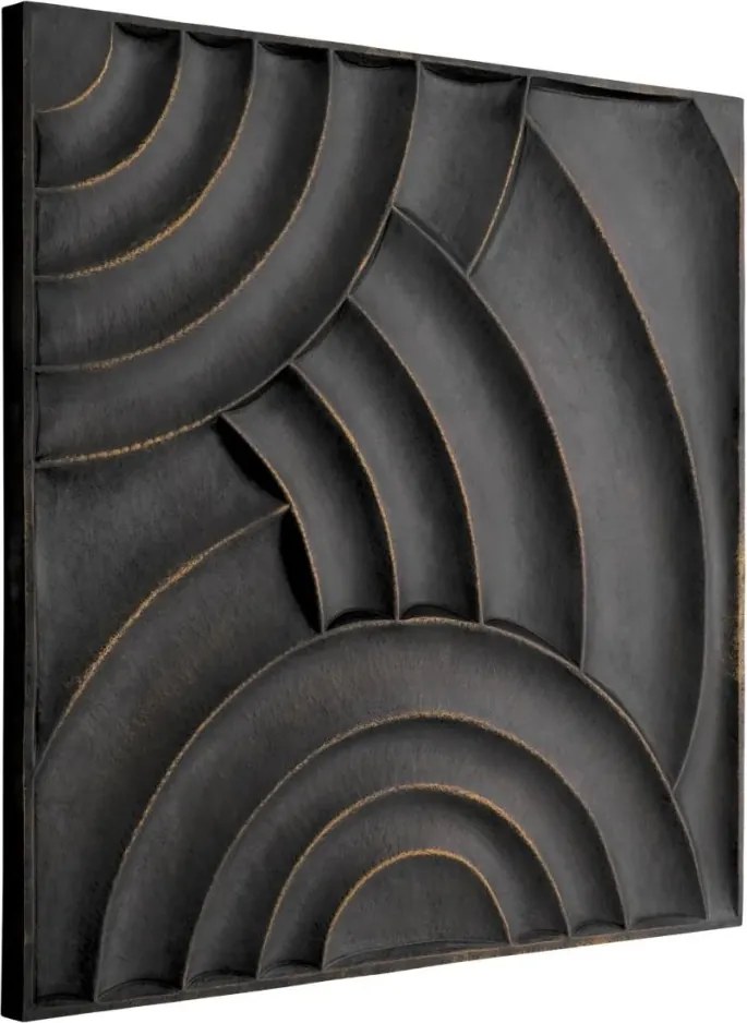 Decoratiune perete design LUX Azurea 100x100cm