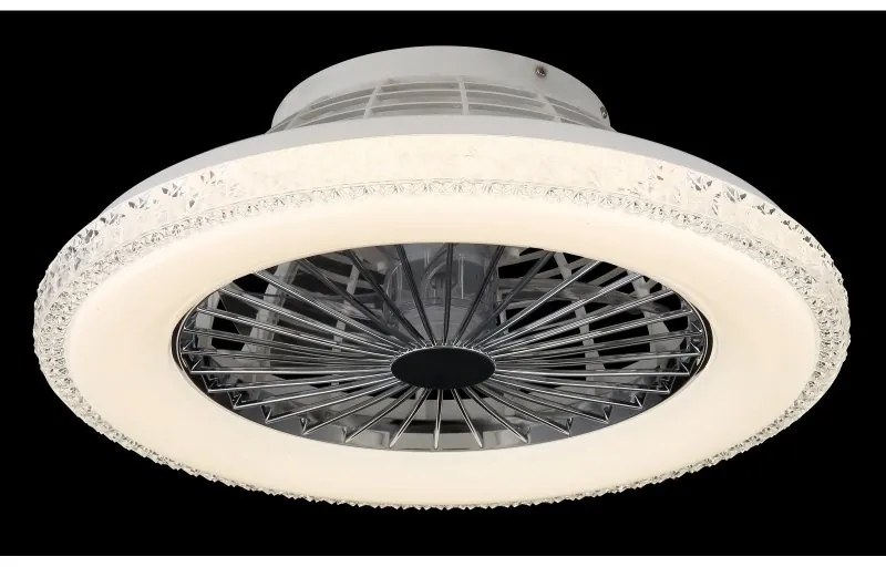 Lustra LED cu ventilator si telecomanda CORUSSO