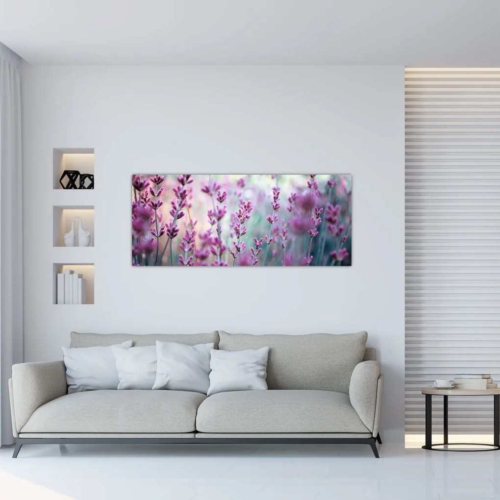 Tablou - Lavandă (120x50 cm)