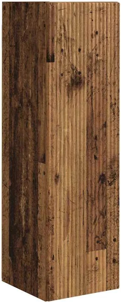 vidaXL Dulap TV de perete Lemn Vechi 30 x 31 x 100 cm Lemn compozit