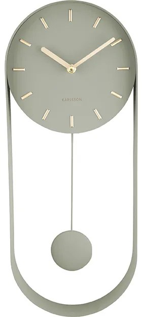 Ceas de perete cu pendul PENDULUM, 50 x 20 x 4,8 cm