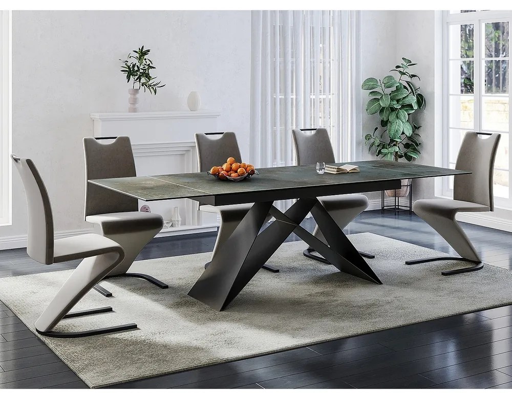 Masa de bucaterie Westin II 160 x 90 cm, turcoaz