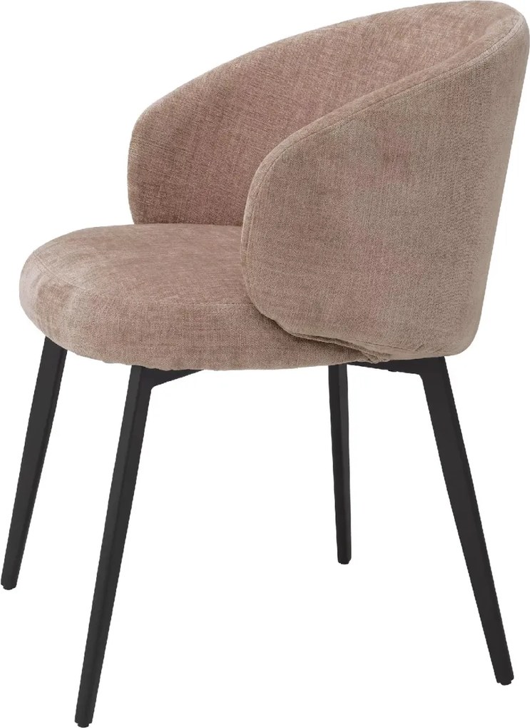 Set de 2 scaune cu brate design LUX Lloyd, Sisley roz