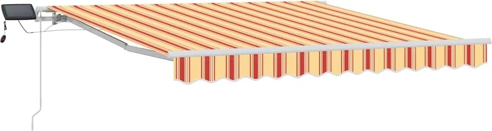 vidaXL Cortina Retractabilă cu Manual 350 x 250 cm țesătură