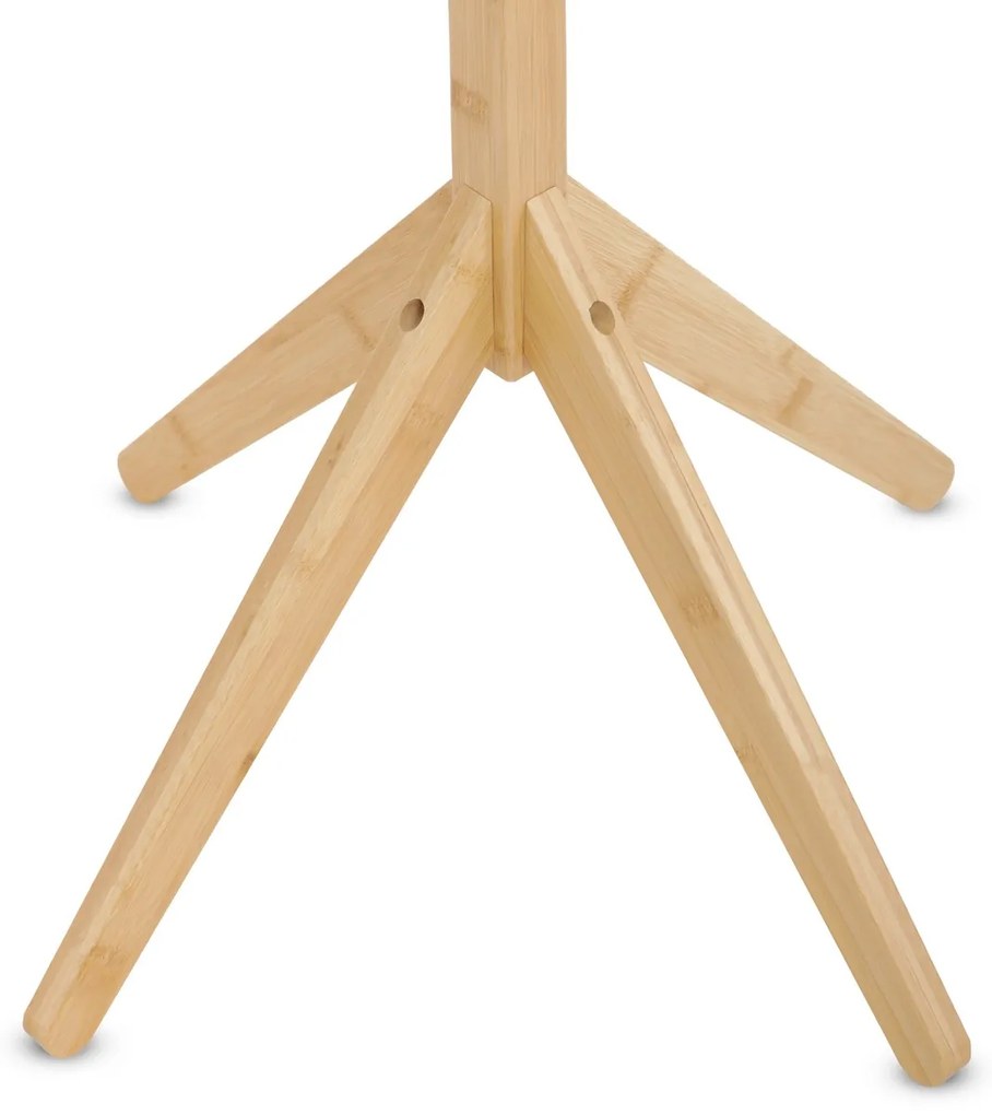 Cuier de podea B017 NAT, bambus