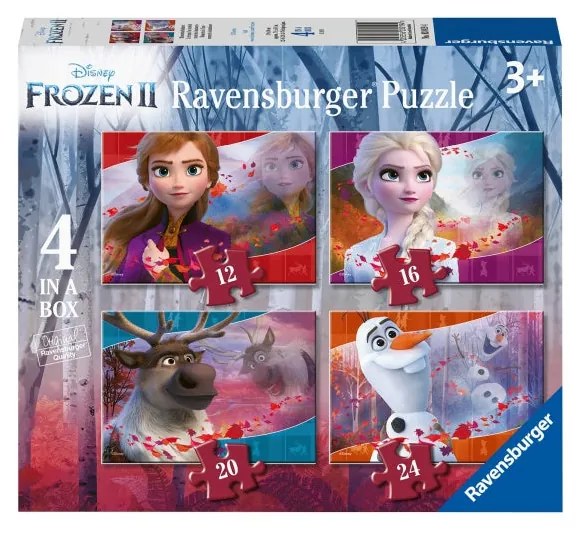 PUZZLE FROZEN II, 12/16/20/24 PIESE - RAVENSBURGER (RVSPC03019)