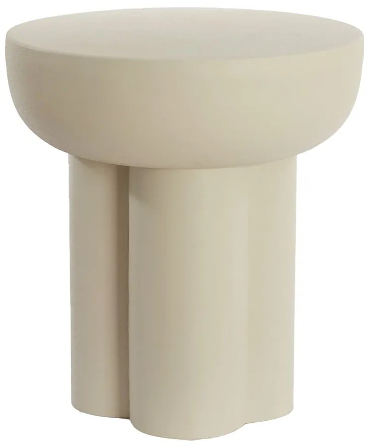 Măsuță auxiliară rotundă din metal ø 46 cm Mikola – Light & Living