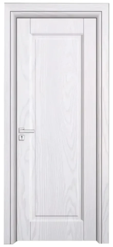 Usa Interior din MDF Novo Doors ND83 LUX PREMIUM, Cadru din Lemn Masiv, KIT COMPLET, Toc Reglabil de 10 CM INCLUS, Plinta pe Ambele Parti (Culoare: