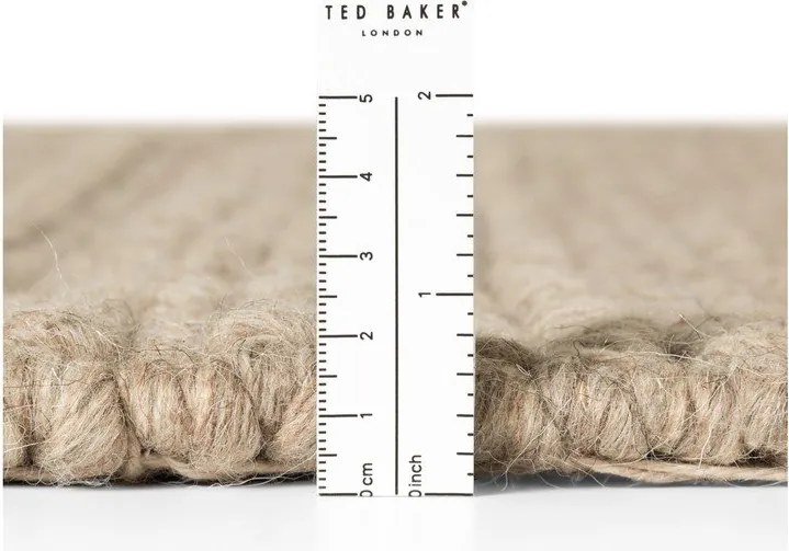 Covor bej țesut manual din lână 120x170 cm Camden Parker – Ted Baker